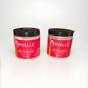 Mielle Babassu & Mint Deep Conditioner 8 OZ 2 Pack New